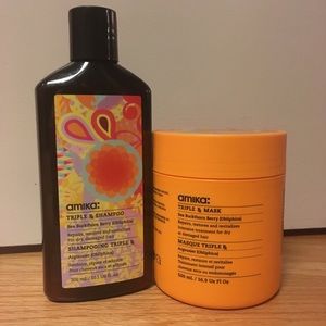 AMIKA Triple RX Shampoo & Conditioning Mask